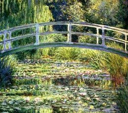 Monet in mostra a Rimini Ponte giapponese Monet
